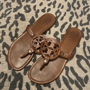 Tory Burch leather Miller sandals